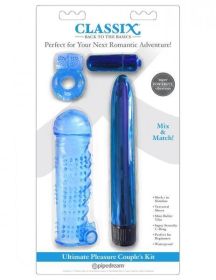 Classix Ultimate Pleasure Couples Kit Blue